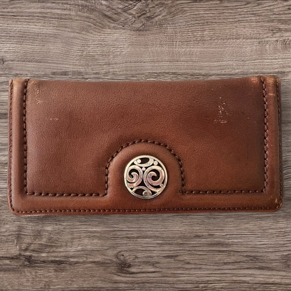 Brighton Brown “London Groove”Leather Wallet (Discontinued)